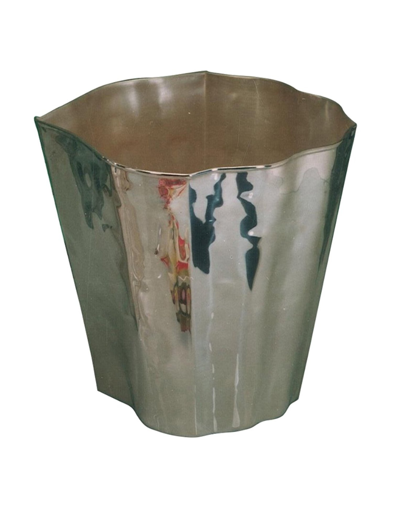 Episode Silver Plated Flower Vase Square Planter - Medium