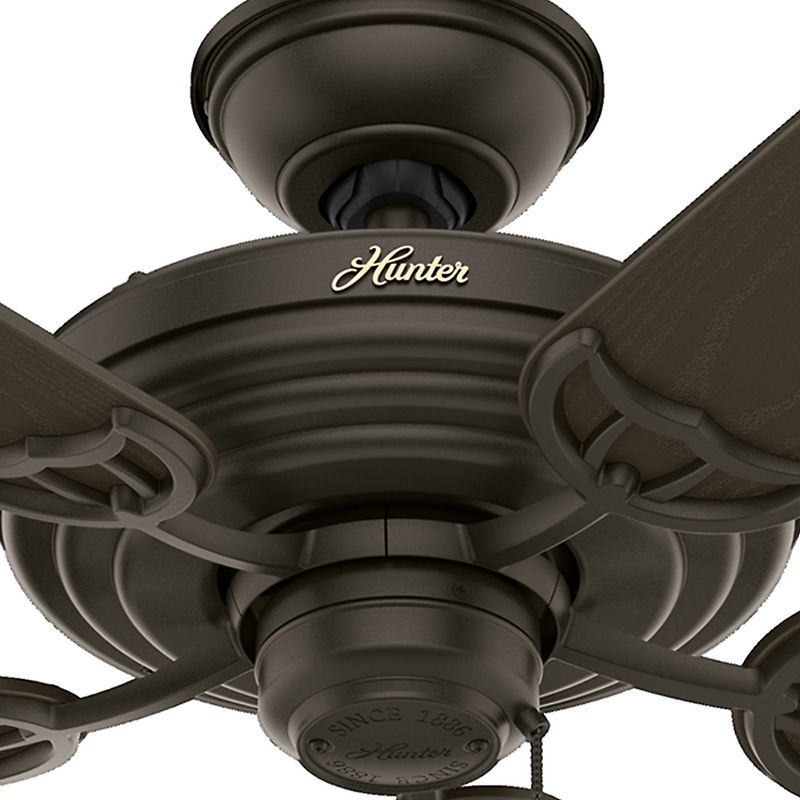 52" Sea Air Wet Rated Ceiling Fan Bronze - Hunter