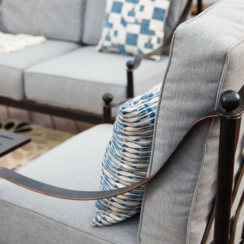 6pc Loveseat Patio Seating Set - Patio Festival