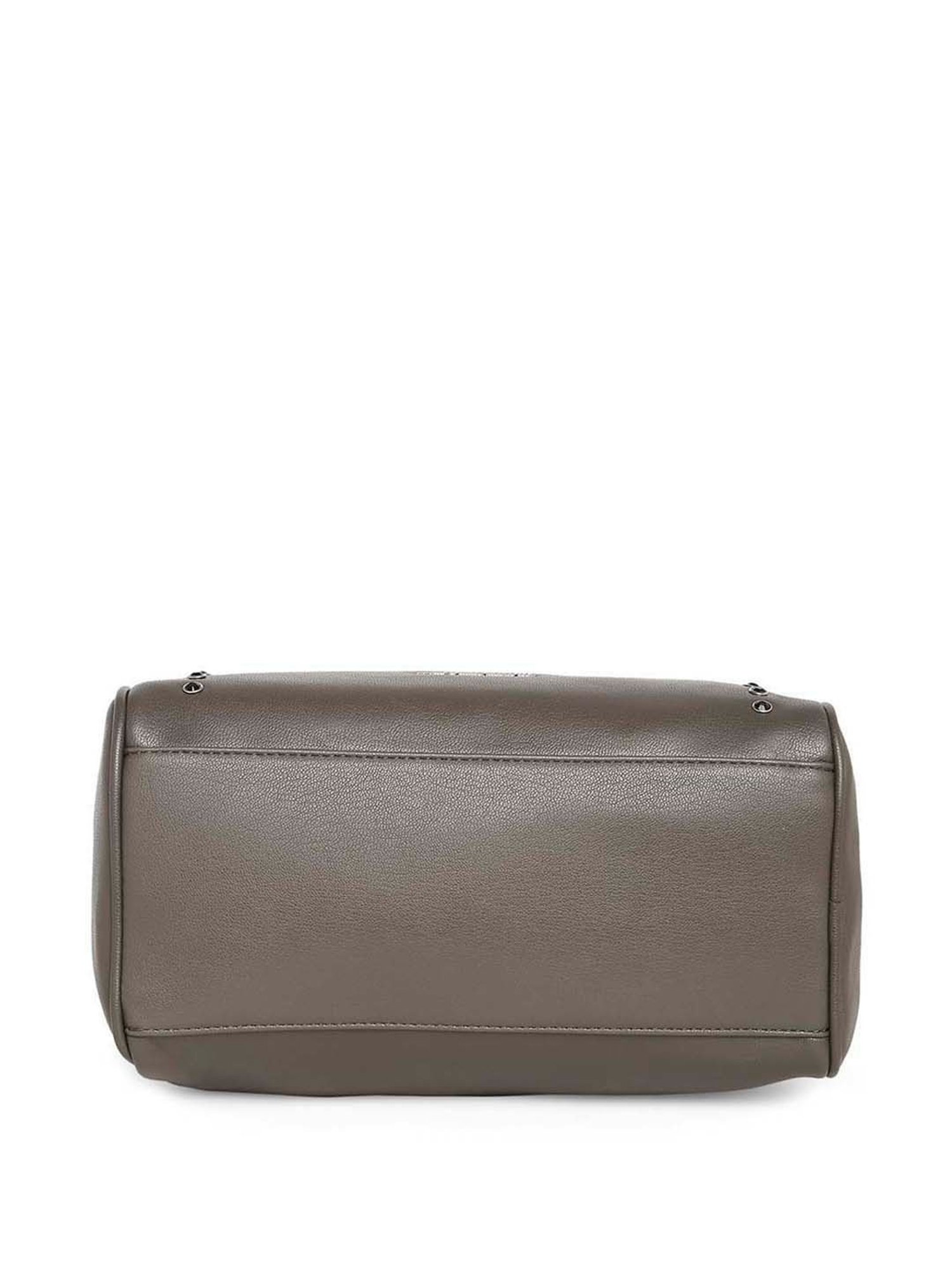 Marina Galanti Grey Embellished Medium Bowler Bag