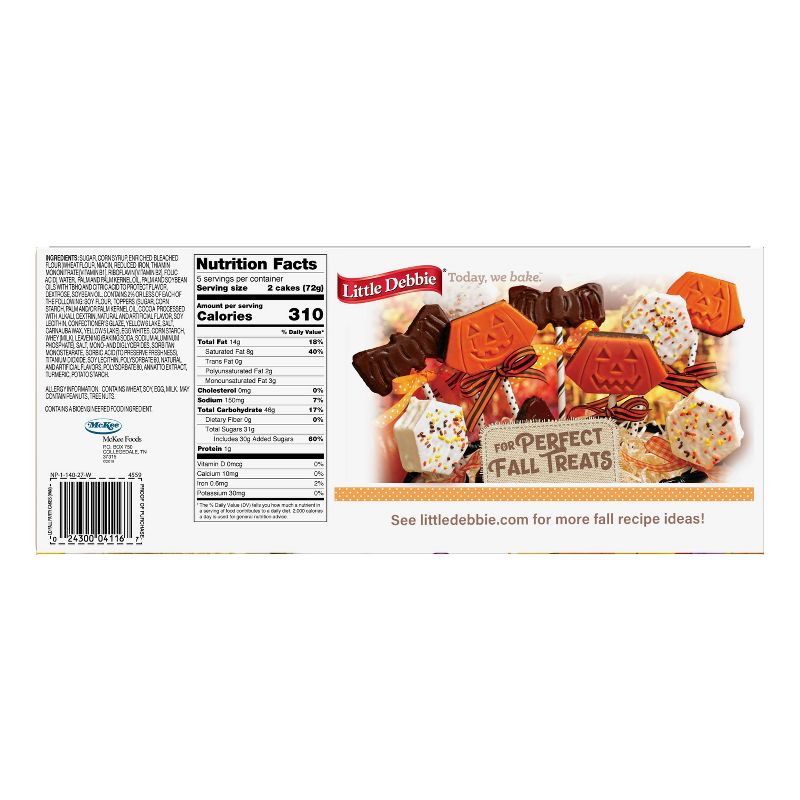 Little Debbie Fall Party Vanilla - 12.75oz