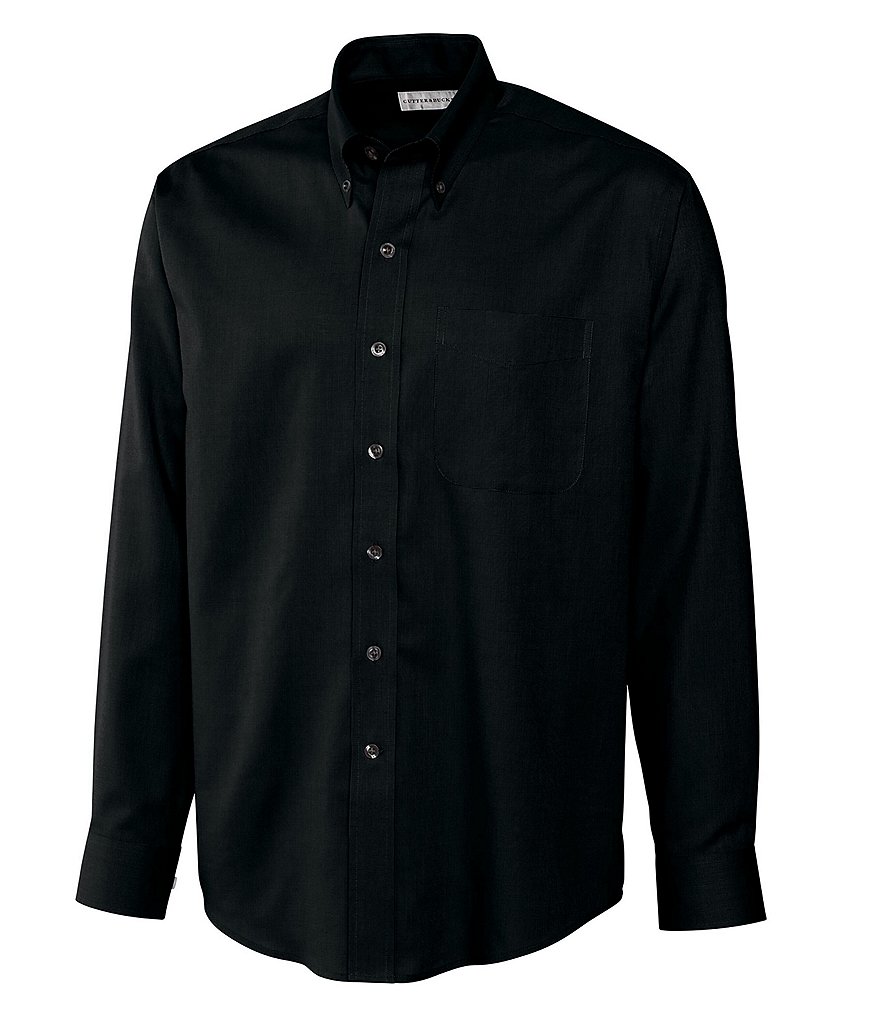 Visconti Big & Tall Abstract Print Long-Sleeve Woven Shirt