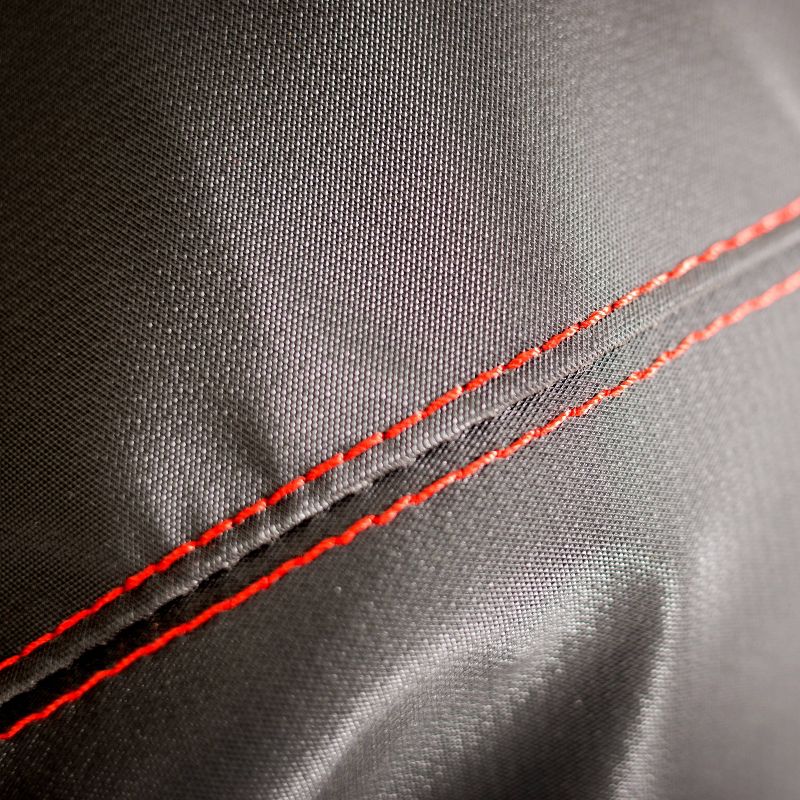 Premium Vertical Offset Charcoal Smoker Cover Black - Dyna-Glo