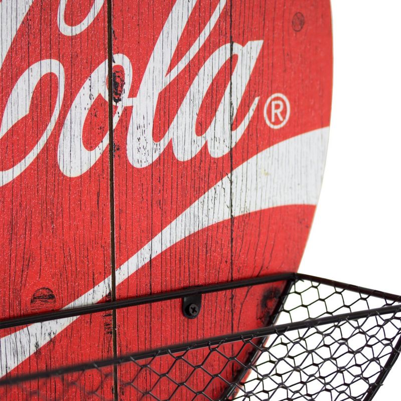Coca-Cola Bottle Opener and Cap Catcher Red - Crystal Art Gallery
