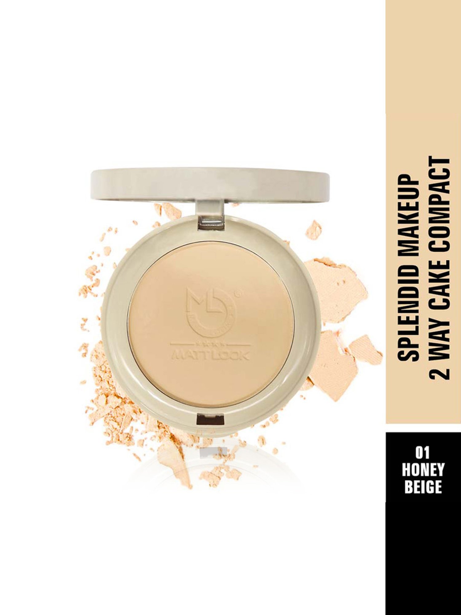 Glam21 HD Oil Control Compact Powder 03 Chestnut - 20 gm