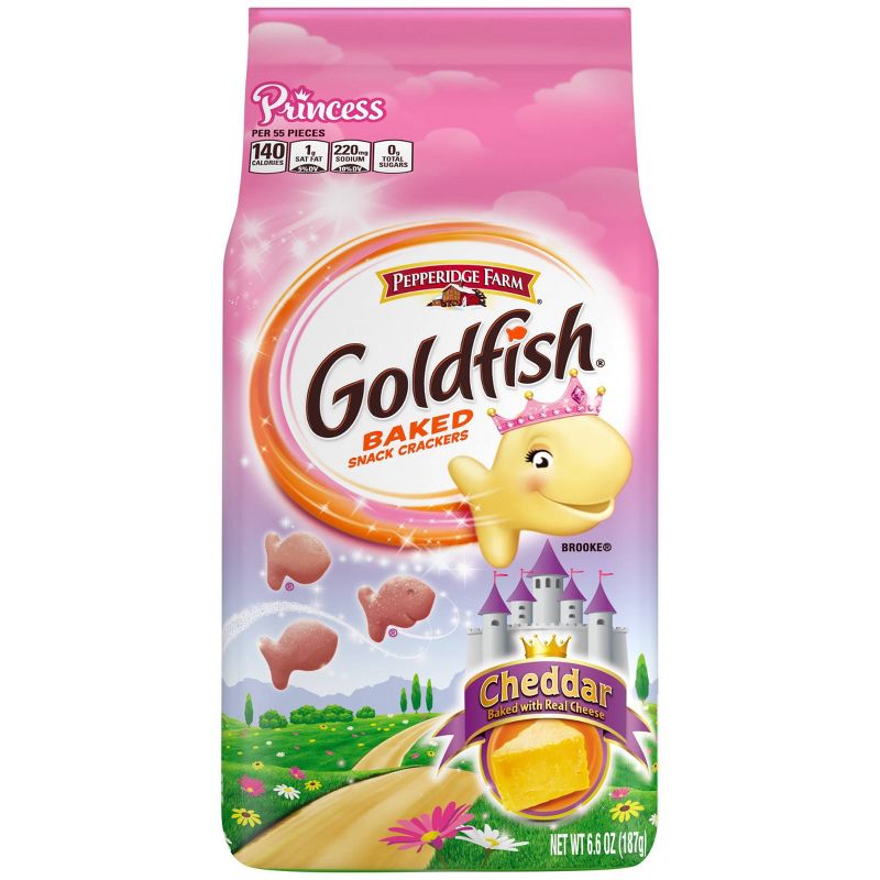 Pepperidge Farm Goldfish Princess Cheddar Crackers - 6.6oz Bag