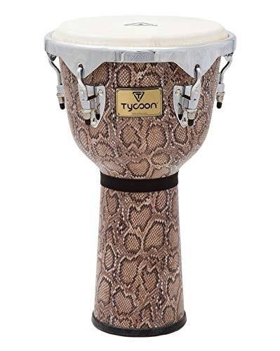 tycoon percussion mtjf712 bcf 12inch master series djembe, boa finish