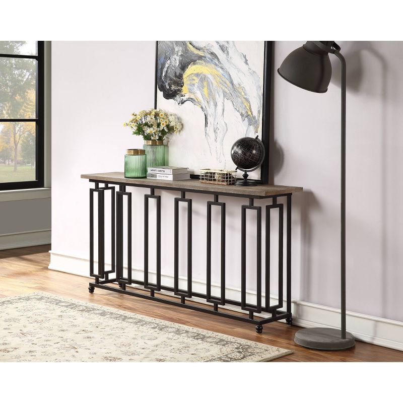 Sherwood Console Table Brown - Treasure Trove Accents