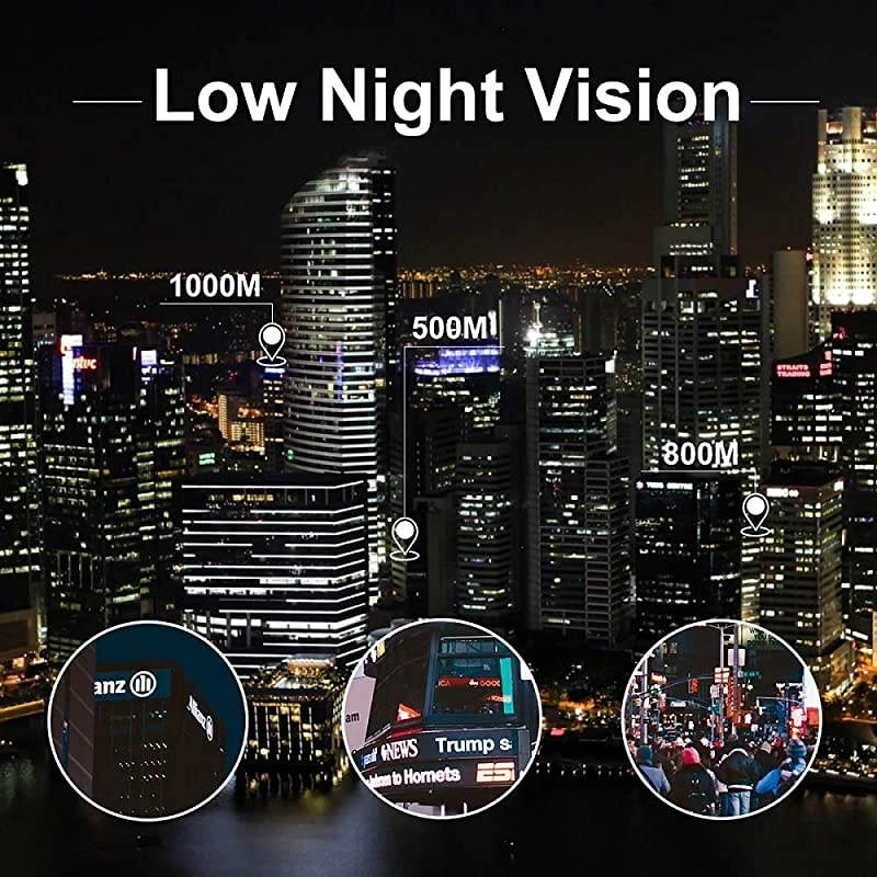 Telescope12X50 High PowerampHD with Universal Smartphone Holder and Wireless Remote ControlWaterproof Scope BAK4 Prism for Bird Watching Hunting Surveillance Hiking