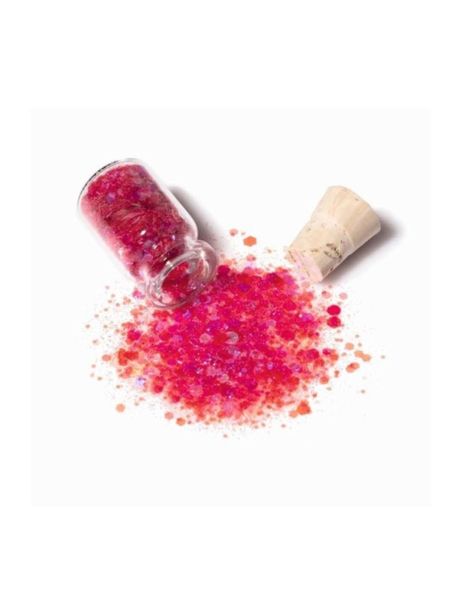 Kingdom Of Lashes Chunky Glitter Wild Strawberry - 5 ml
