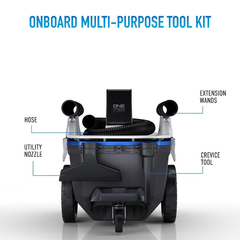 Hoover ONEPWR Cordless High Capacity Wet/Dry Utility Vacuum - Tool Only (No Battery) BH57120