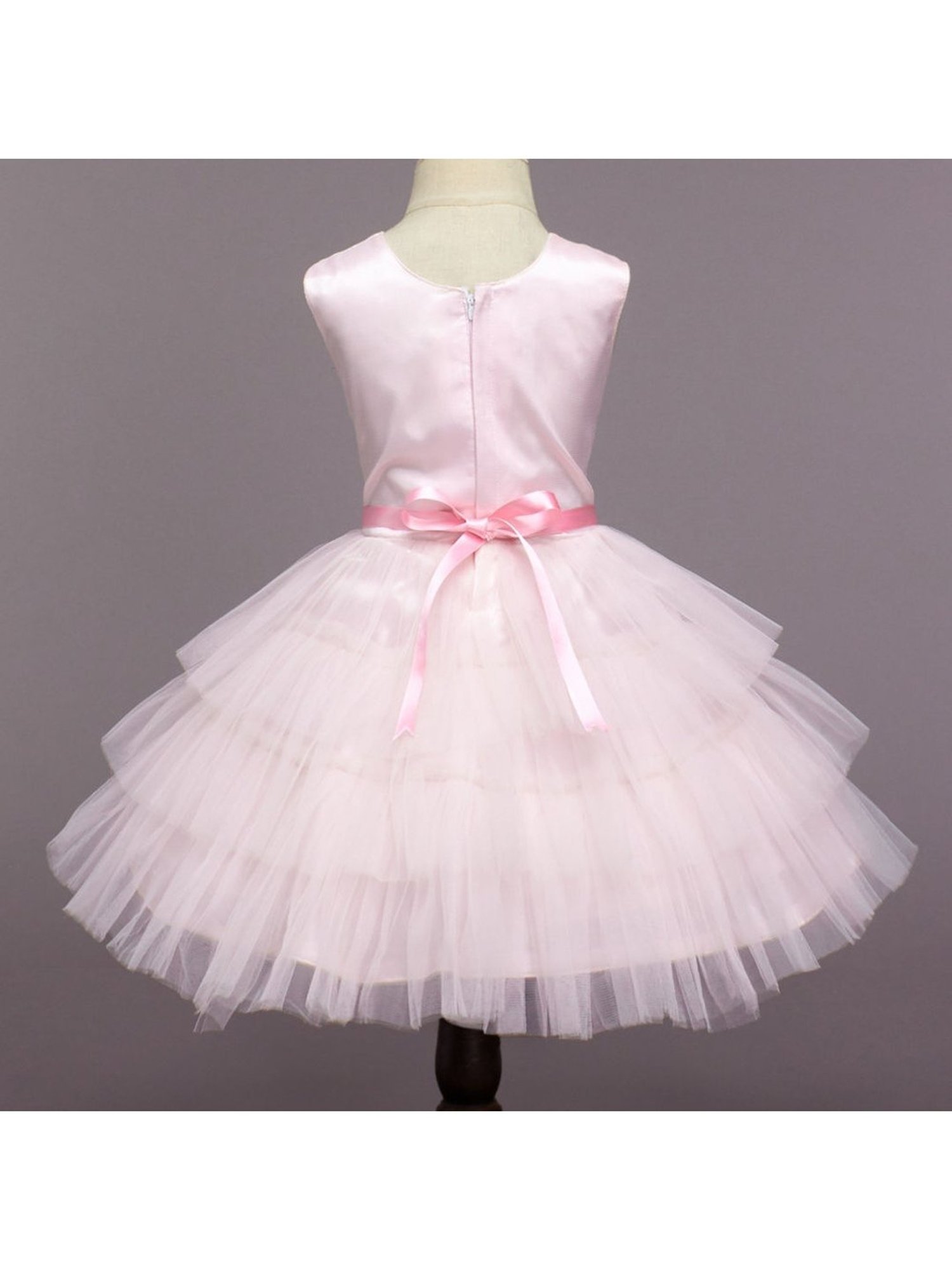 The Magic Wand Kids Pink Embellished Dress