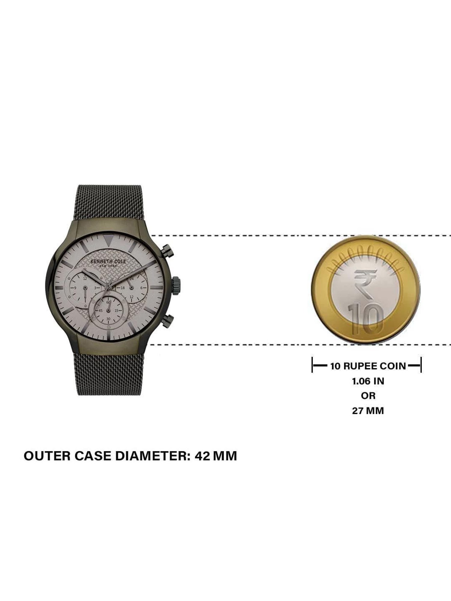 Kenneth Cole NEKCWGK2123302MN Analog Watch for Men