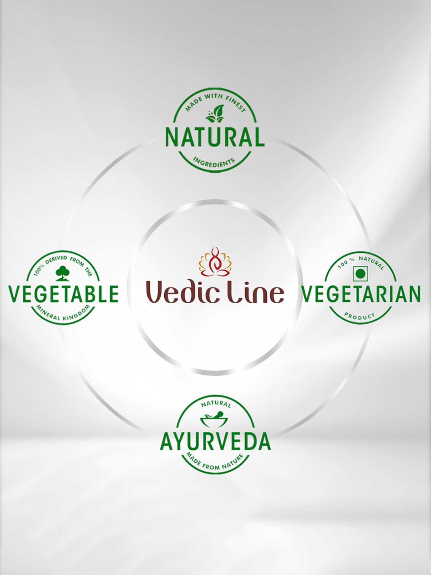 VEDIC LINE Charcoal Disinfecting Face Wash - 100 ml