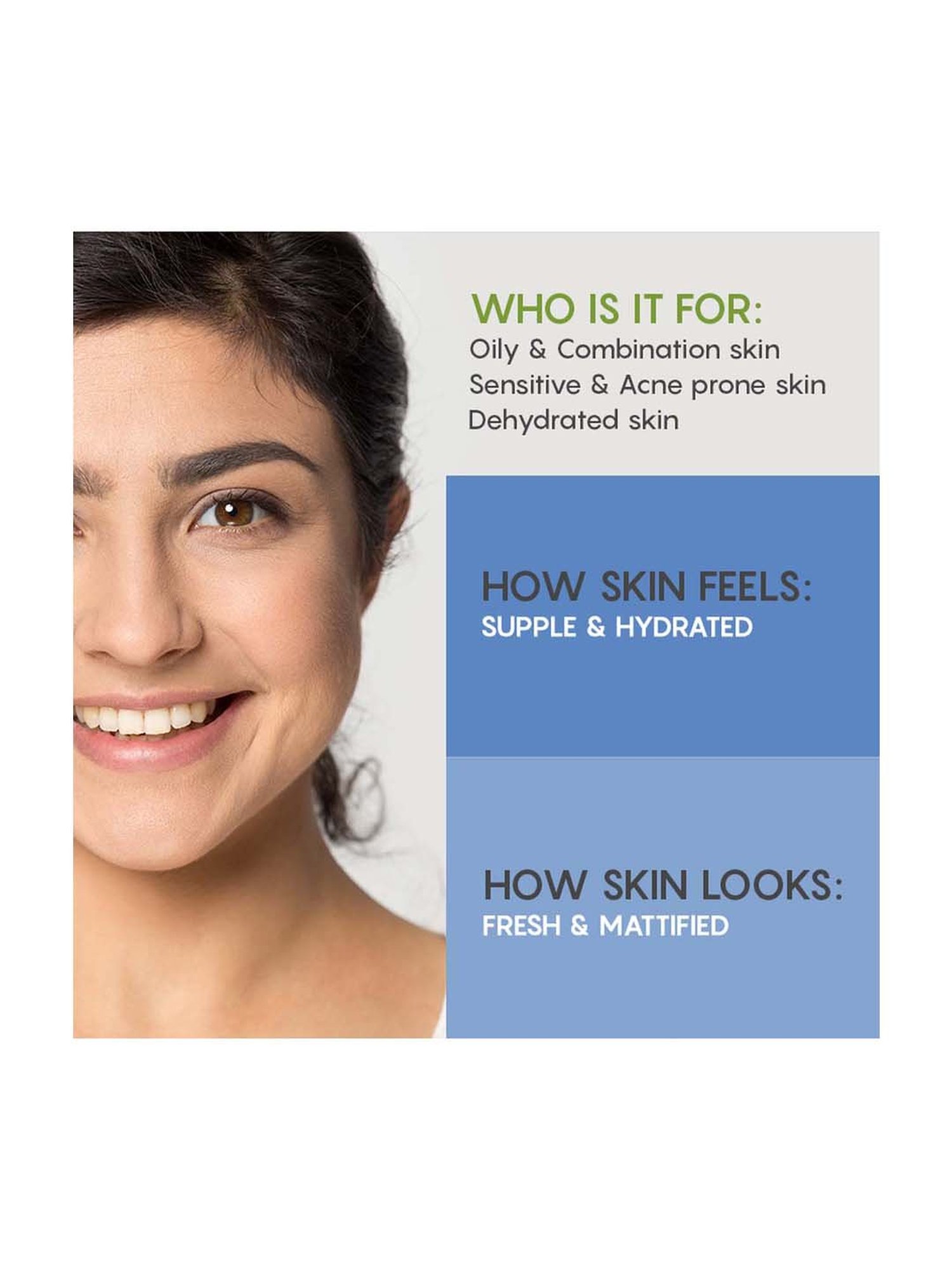 The Moms Co. Natural Green Tea Face Cream with Mono Carton - 50 gm