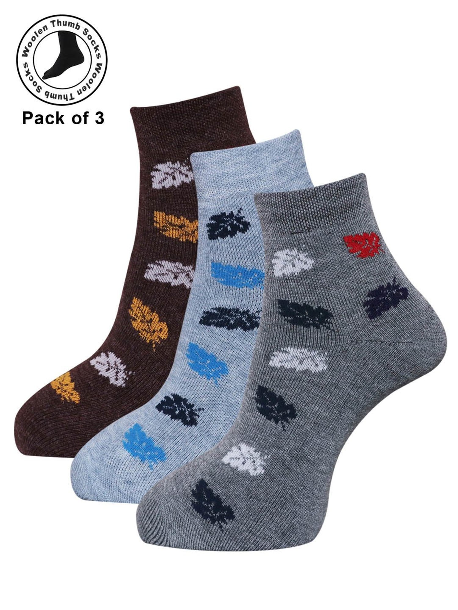Dollar Assorted Socks - Pack of 3