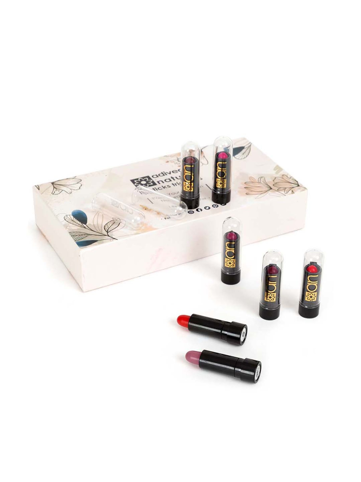 Adiveda Natural Natural Matte Lipstick Gift Set