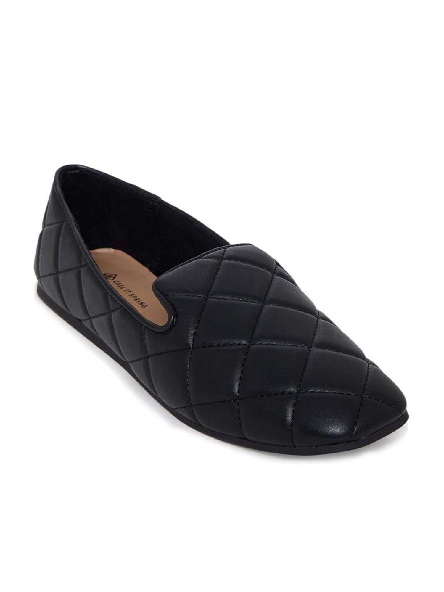 Call It Spring Women's Black Casual Slip-Ons