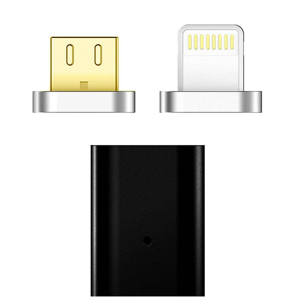 Magnetic Micro USB Adapter 3 In 1 Micro USB Converter for iPhone for Android