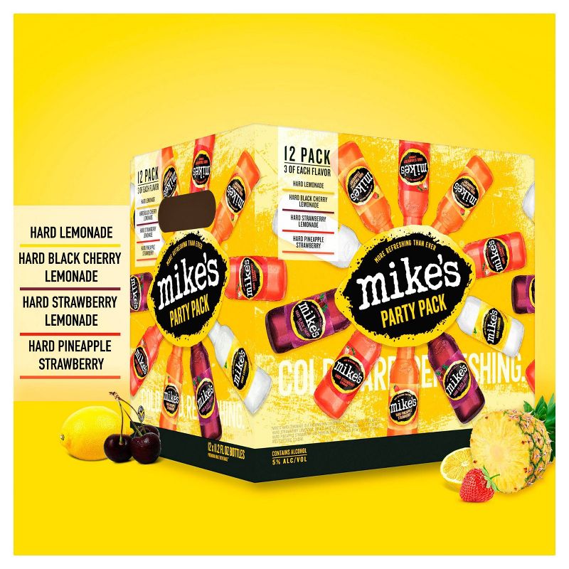 Mike's Hard Lemonade Variety Party Pack - 12pk/11.2 fl oz Bottles
