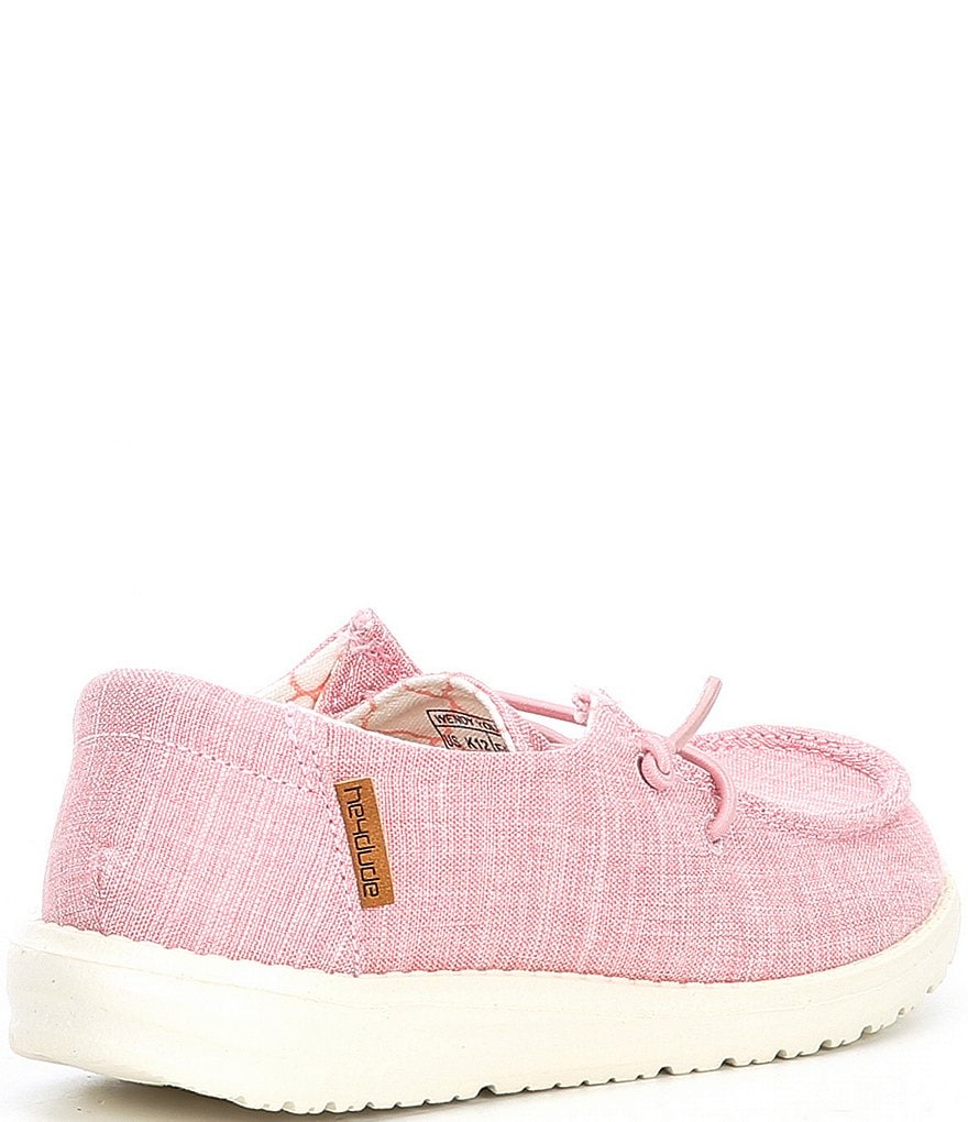 Hey Dude Girls' Wendy Linen Washable Slip-Ons (Youth)