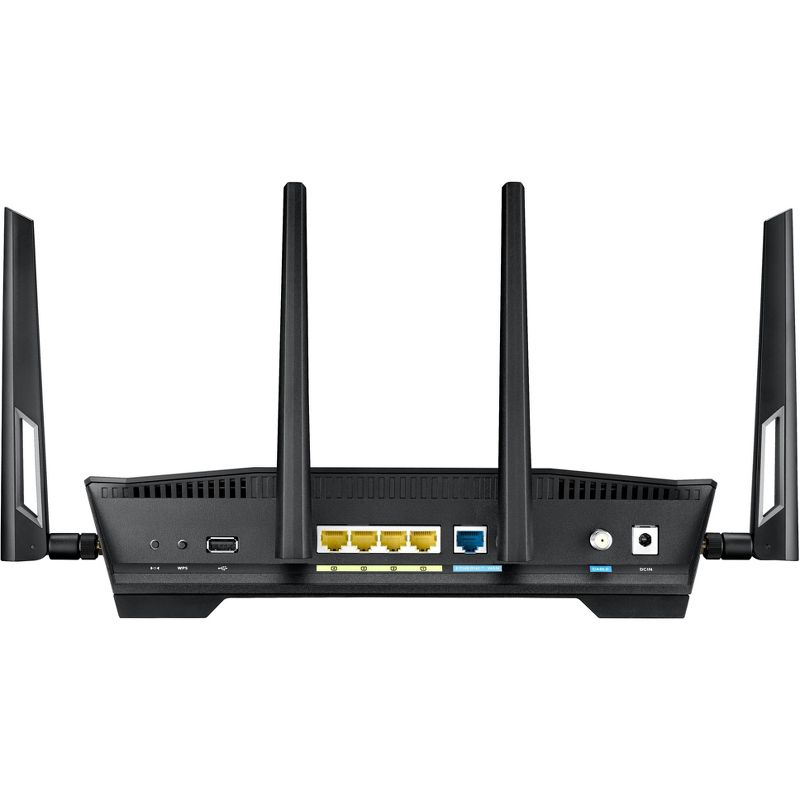 Asus CM-32 IEEE 802.11ac Cable, Ethernet Modem/Wireless Router - 2.40 GHz ISM Band - 5 GHz UNII Band - 325 MB/s Wireless Speed - 4 x Network Port