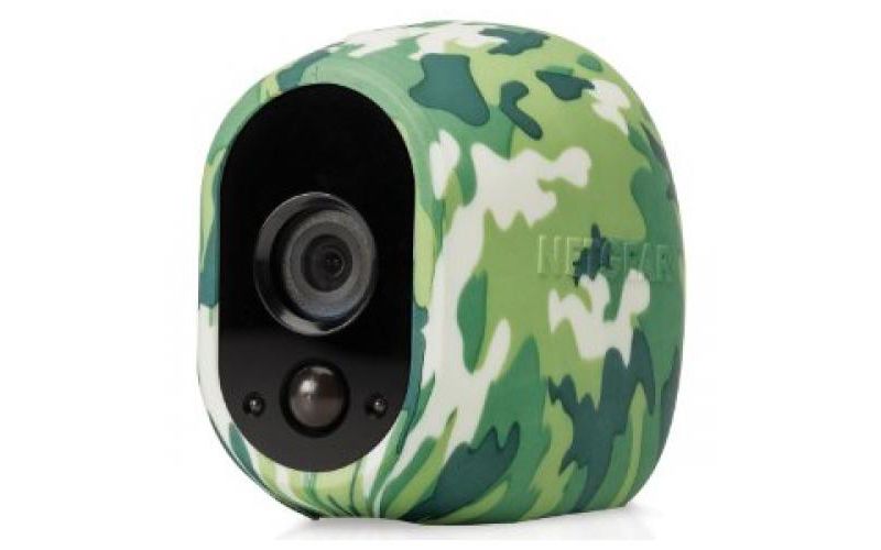 Arlo Replaceable Multi-colored Silicone Skins Black & Camouflage Green -  Replaceable Silicone Skins - Available in black/green/camouflage