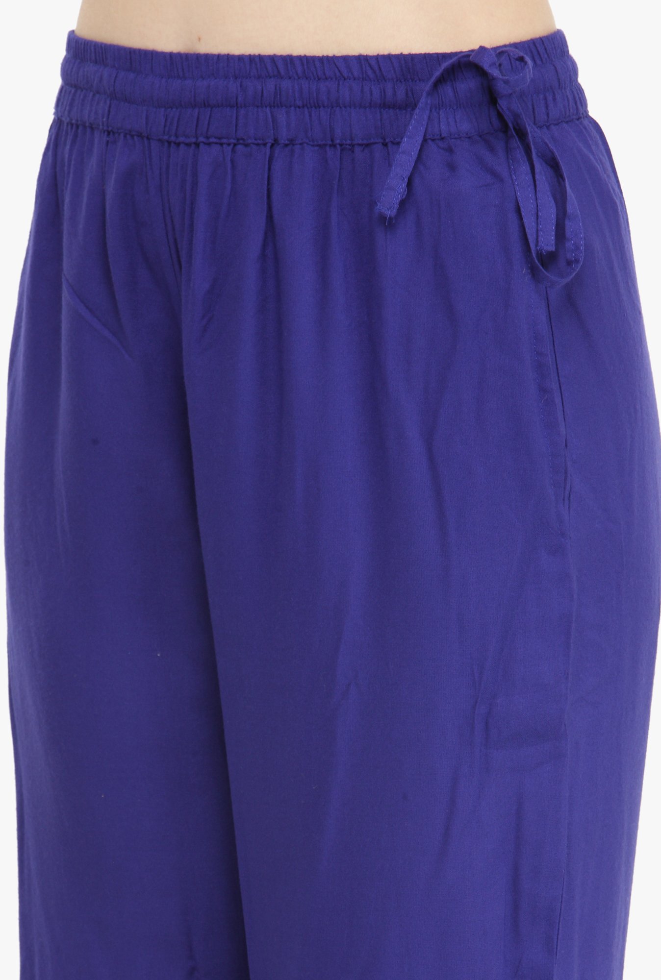 Varanga Purple Regular Fit Palazzo