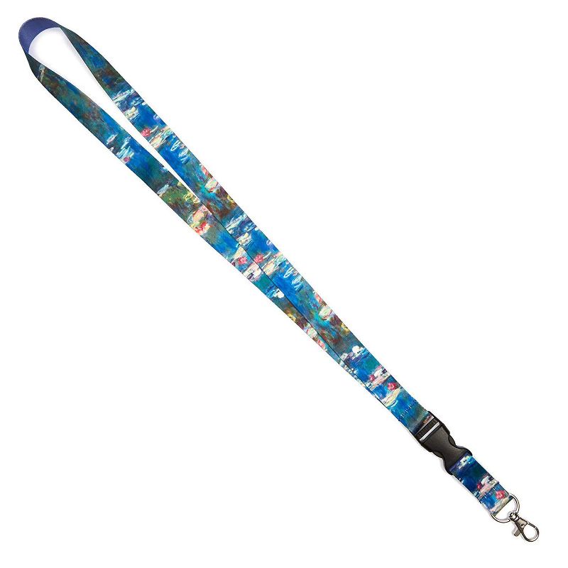 The Gifted Stationary 6 Pack Neck Lanyard Keychain Holder with Buckle Clip, 3 Monet Designs (22.5 in)