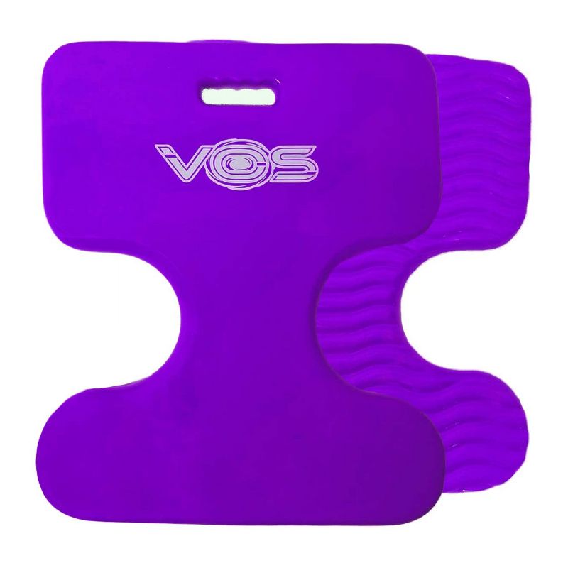 Vos Oasis Water Saddle Swimming Pool Float Lounge Seat for Adults & Kids, Made with UV Resistant Foam for Floating, Deep Lavender (2 Pack)