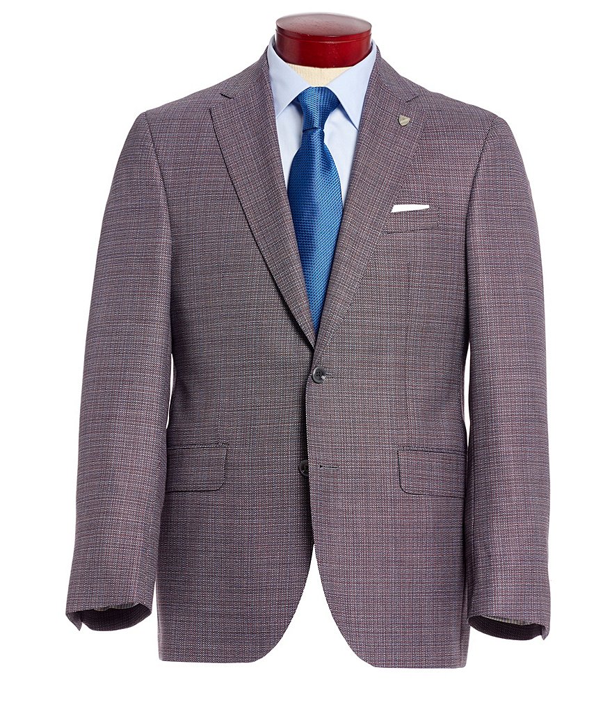 Cremieux Classic Fit Multi-Colored Neat Wool Sportcoat