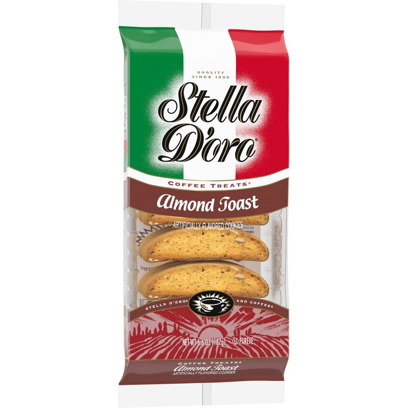 Stella Doro Coffee Treats Almond Toast Cookies - 6.6oz