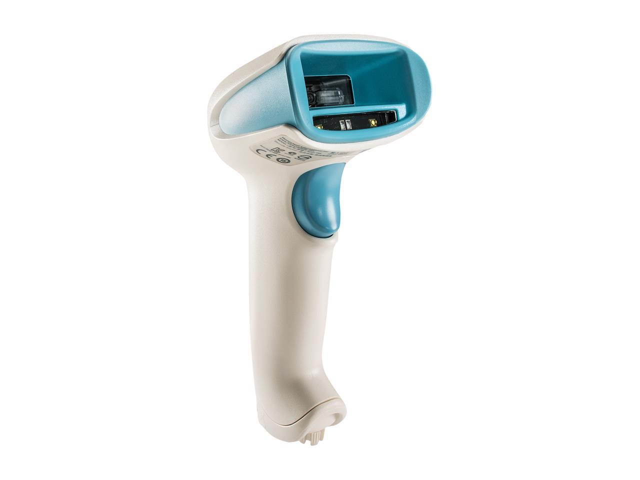 Honeywell Enhanced Xenon 1902h Color Wireless Area-Imaging Scanner for Healthcare - White - 1902HHD-5USB-8NCOL