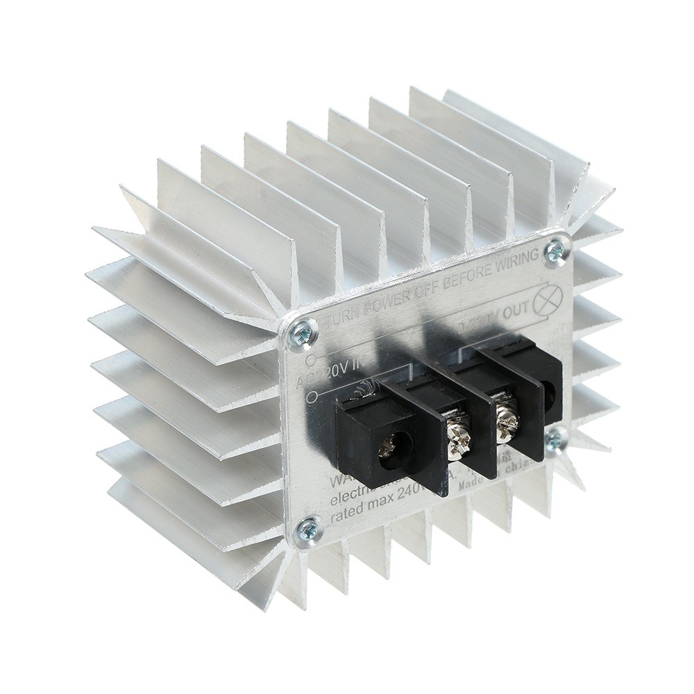 Electric Voltage Regulator SCR Speed Dimming Controller Themostat AC 220V 5000W SCR