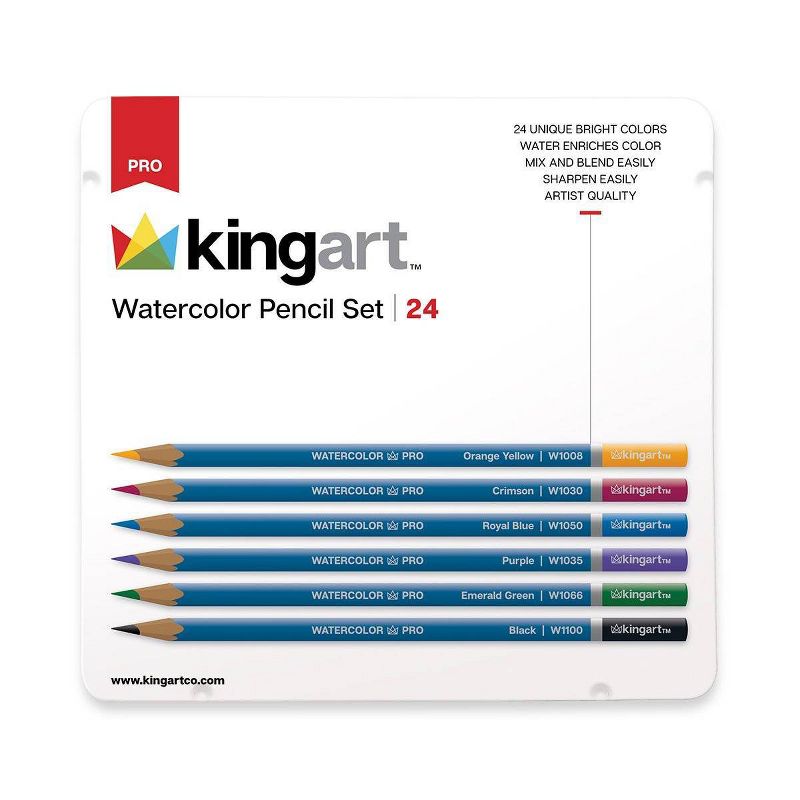 Kingart 77ct Paint Sketch Draw w/Pad Set