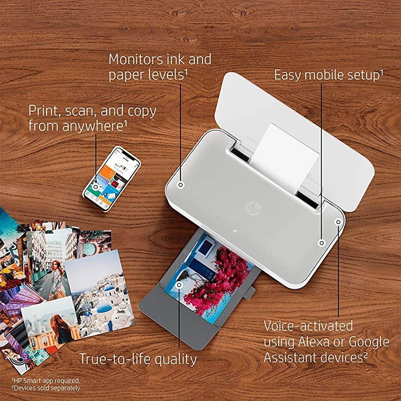 Tango Smart Wireless Printer (2RY54A) and Instant Ink $5 Prepaid Code