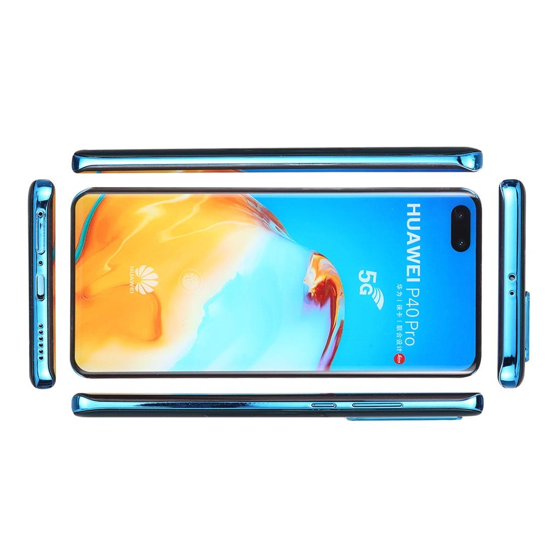 Color Screen Non-Working Fake Dummy Display Model for Huawei P40 Pro 5G(Silver)