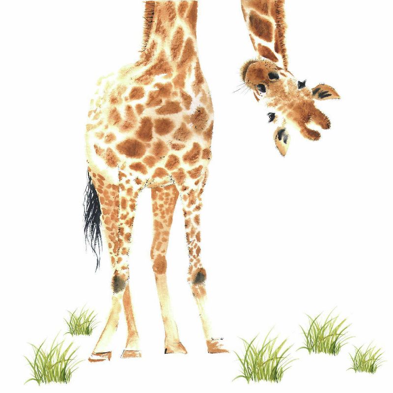 RoomMates Giraffe Peel and Stick Giant Wall Decal
