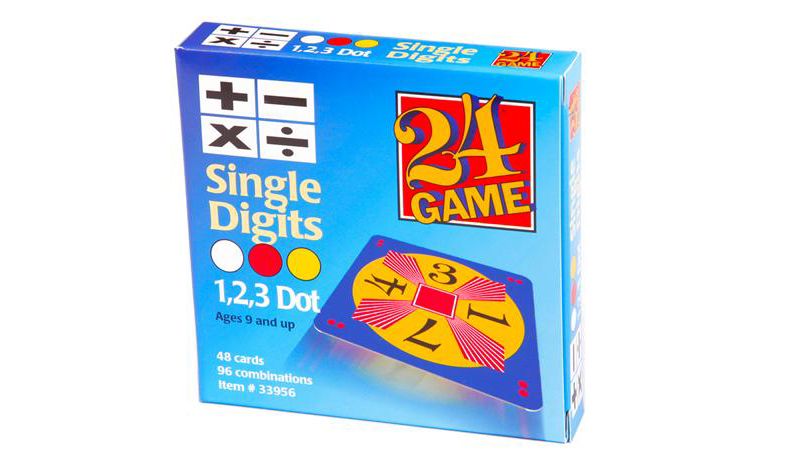 24 Game Cards Original Double Digits, 48 Card Set