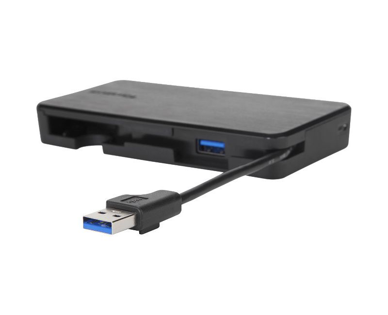 Targus VersaLink Universal Dual Video Travel Dock - for Desktop PC/Smartphone - USB 3.0 - 3 x USB Ports - 2 x USB 3.0 - Network (RJ-45) - HDMI - VGA