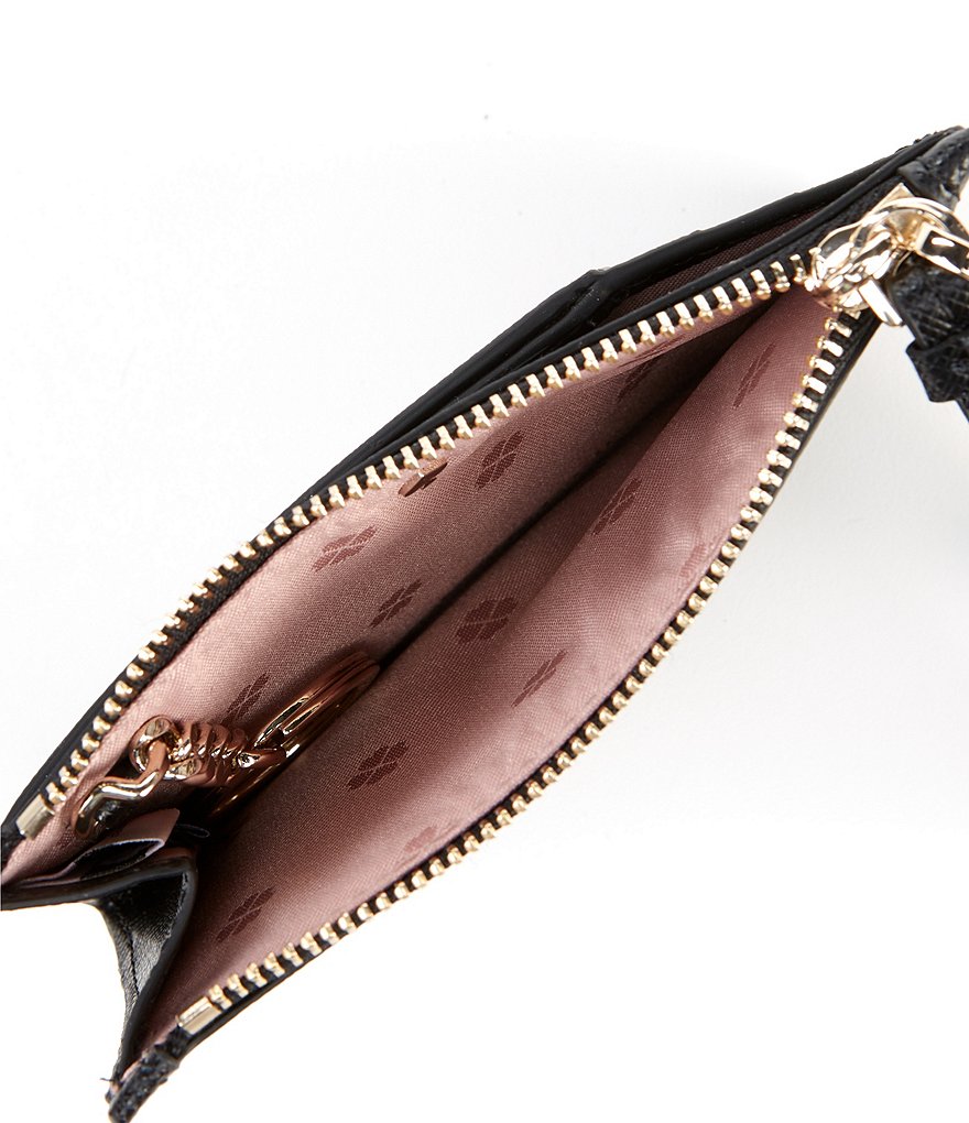 kate spade new york Spencer Leather Zippered Card Case Wristlet