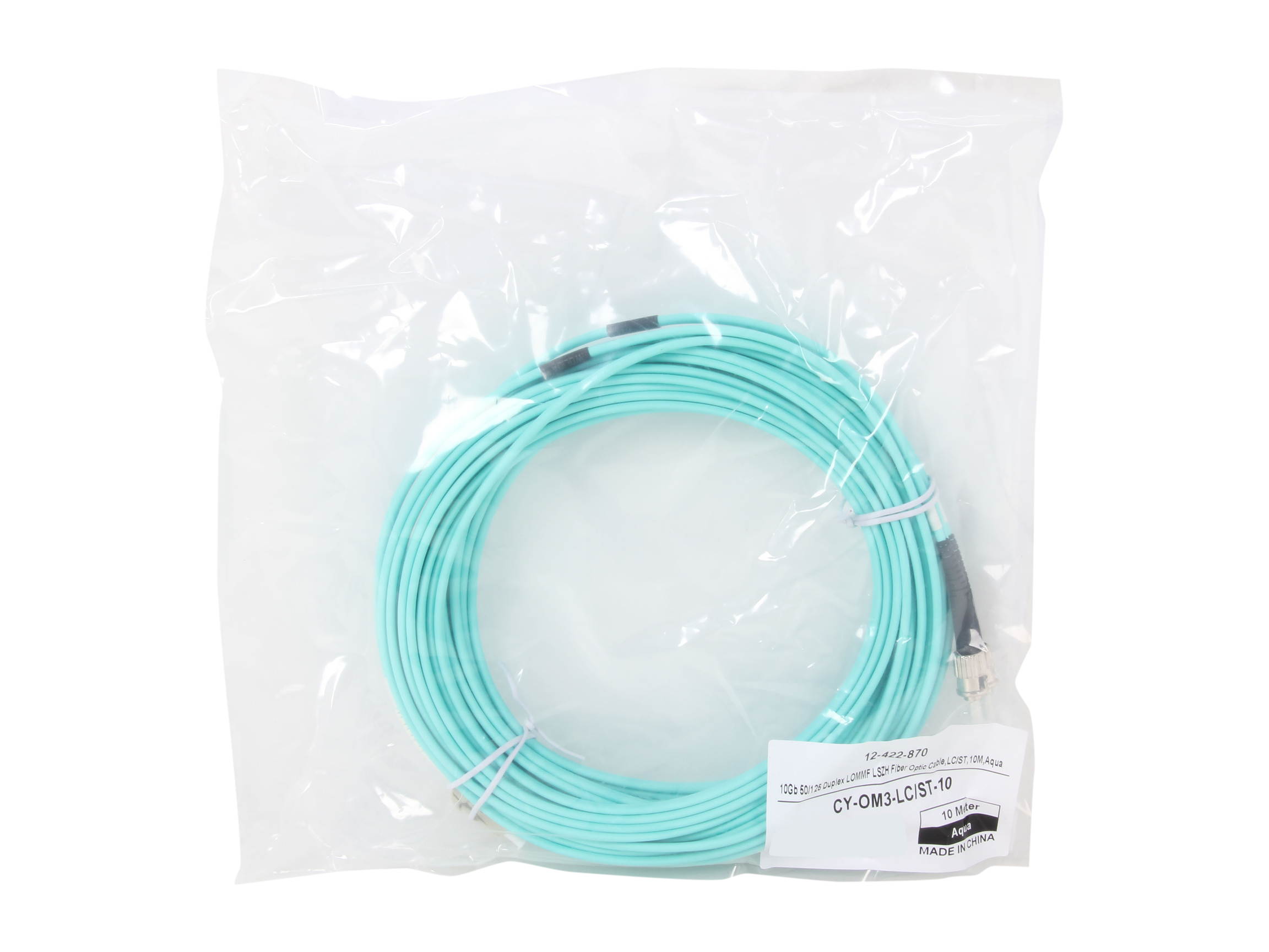 Coboc CY-OM3-LC/ST-10 32.81 ft. Fiber Optic Cable