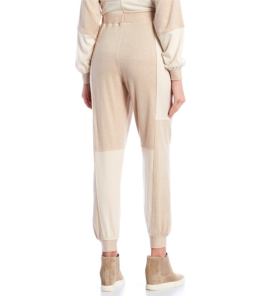 Blu Pepper Coordinating Colorblock Jogger Pants