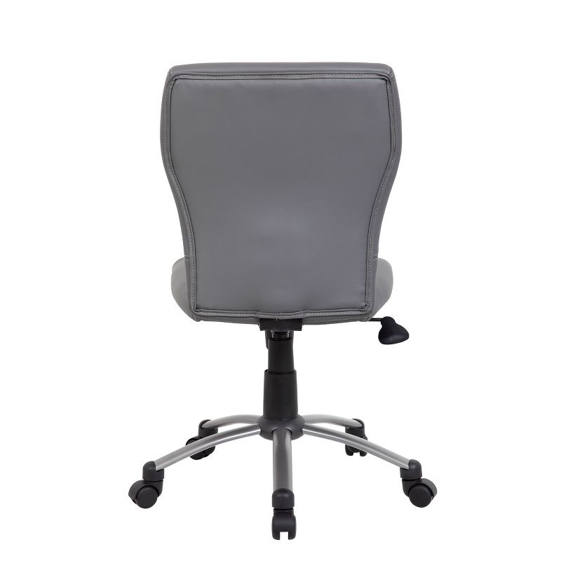 Tiffany CaressoftPlus Chair Gray - Boss Office Products