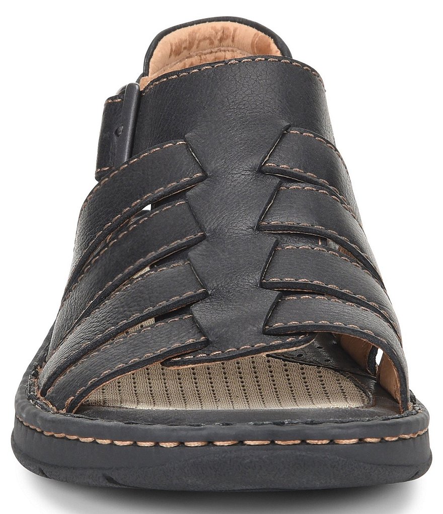 Born Men's Wichita Leather Fisherman Sandals