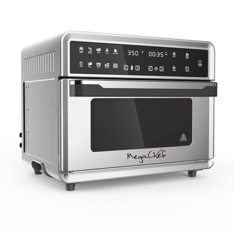 MegaChef 10-in-1 Multi-function Counter Top Oven  - Silver