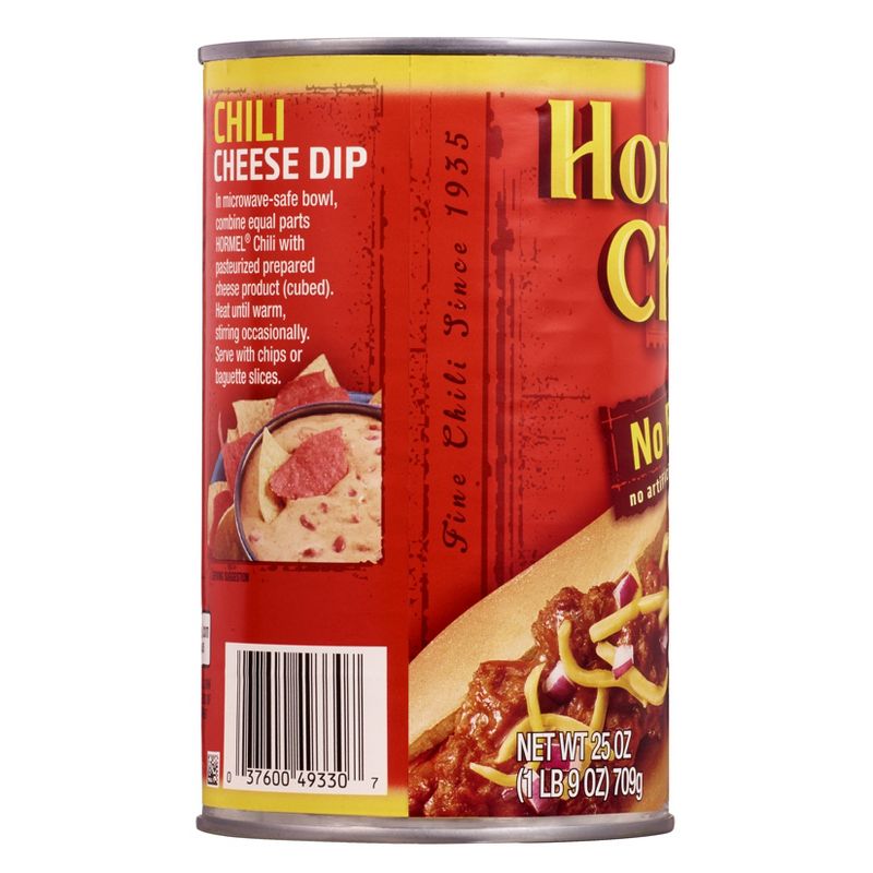 Hormel No Beans Chili 25oz