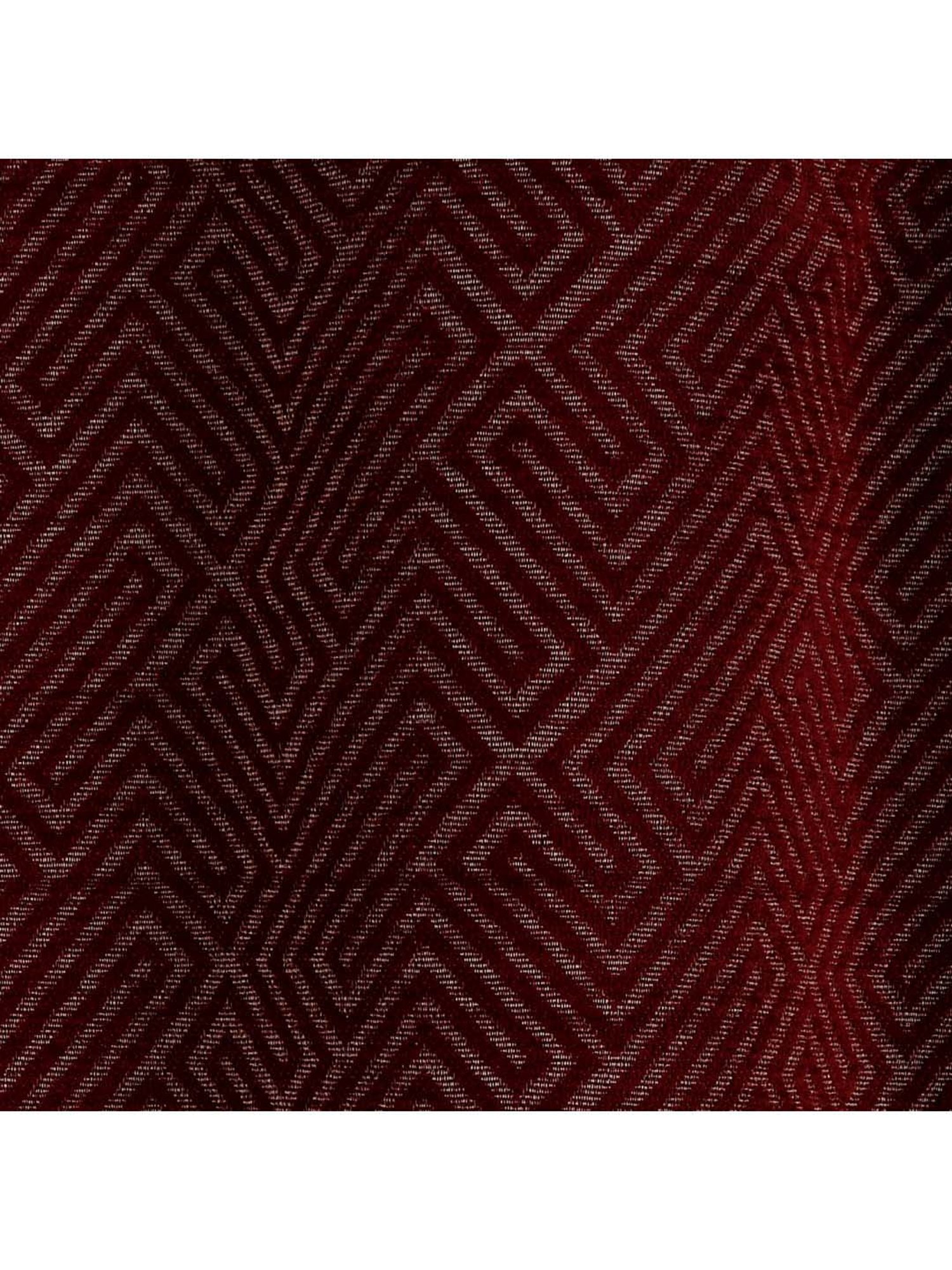 Saralhome Pacman Chenille Blackout Door Curtains 2pc, Mehroon. 4x7 Ft