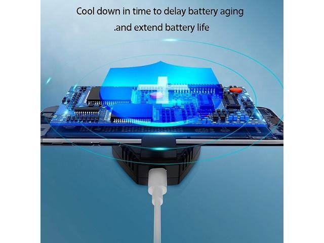 L01 Semiconductor Mobile Phone Radiator Mobile Phone Rapid Cooling Fan Peripheral Portable Mobile Phone Cooling Fan
