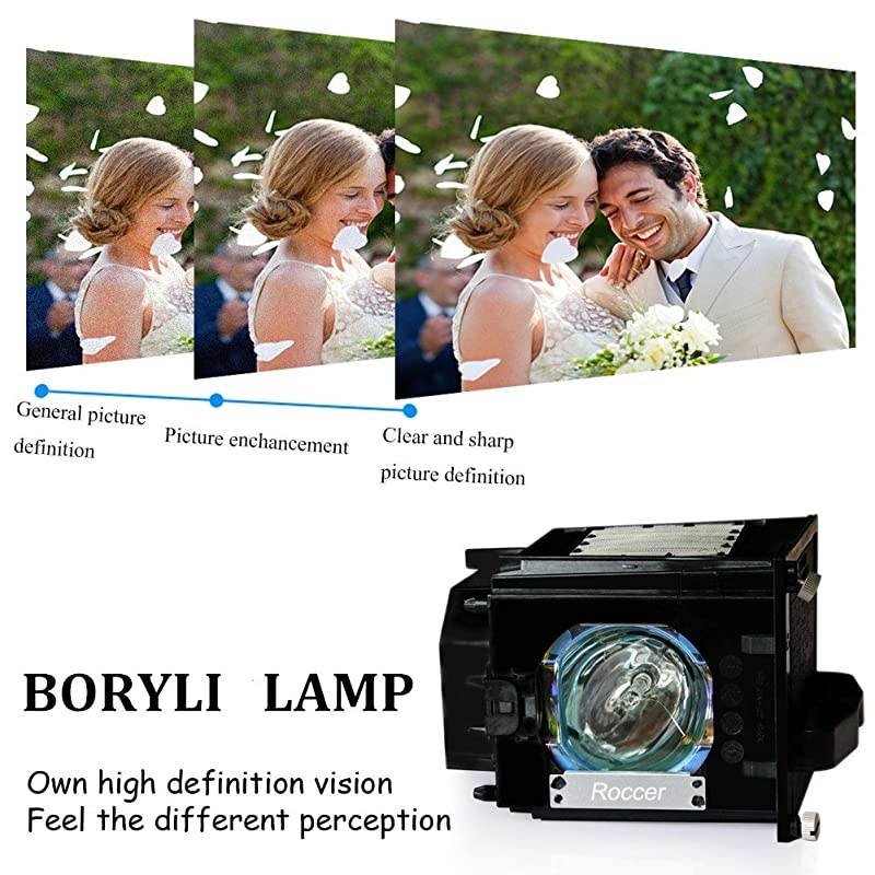 Replacement Lamp for Mitsubishi Models WD52631 WD57731 WD65731 WD65732